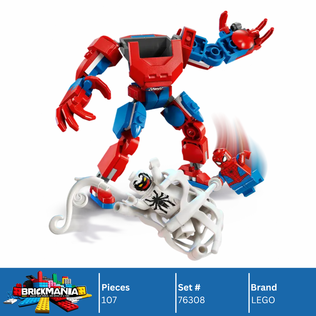 LEGO 76308 Spider-Man Mech vs. Anti-Venom | 107 PCS