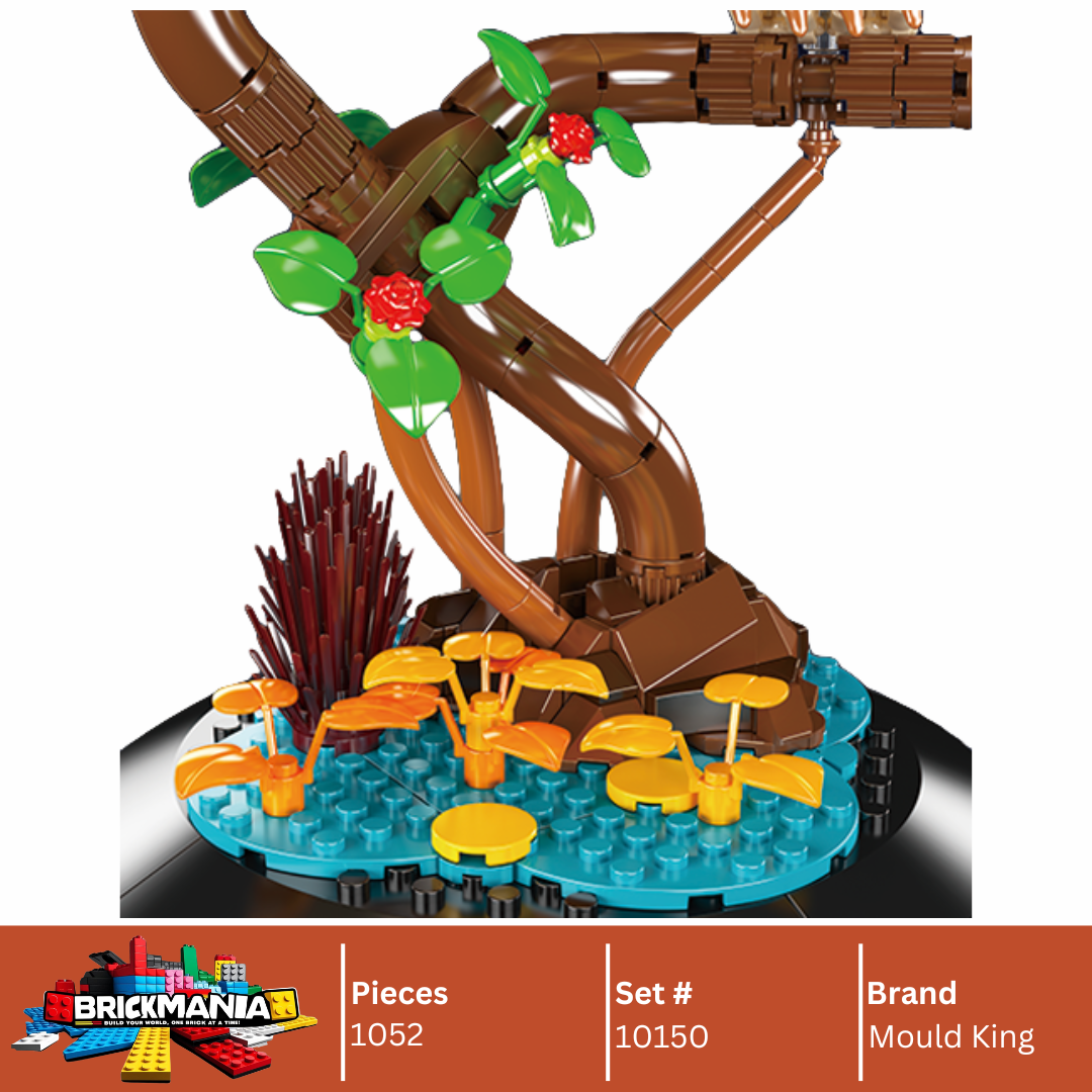 Mould King 10150 Black-Capped Lory Building Toy Set | 1052 PCS