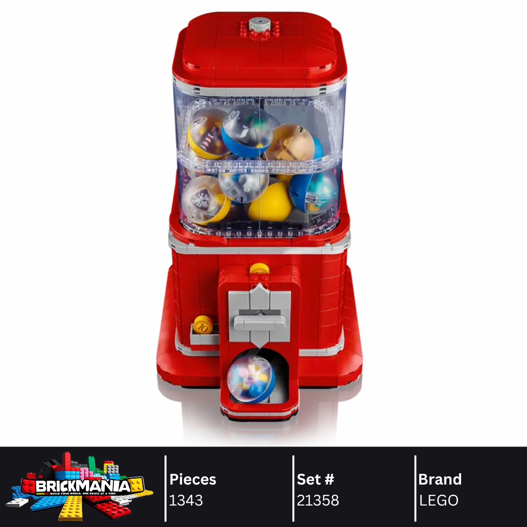 LEGO 21358 Ideas Minifigure Vending Machine | 1343 PCS