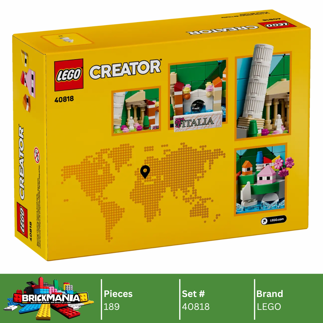 LEGO 40818 Creator Italy Postcard | 189 PCS