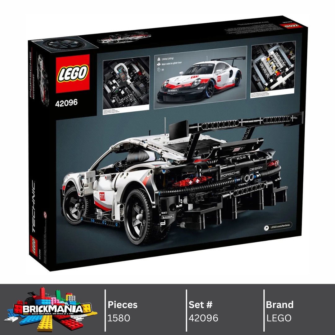 LEGO 42096 Porsche 911 RSR | 1580 PCS