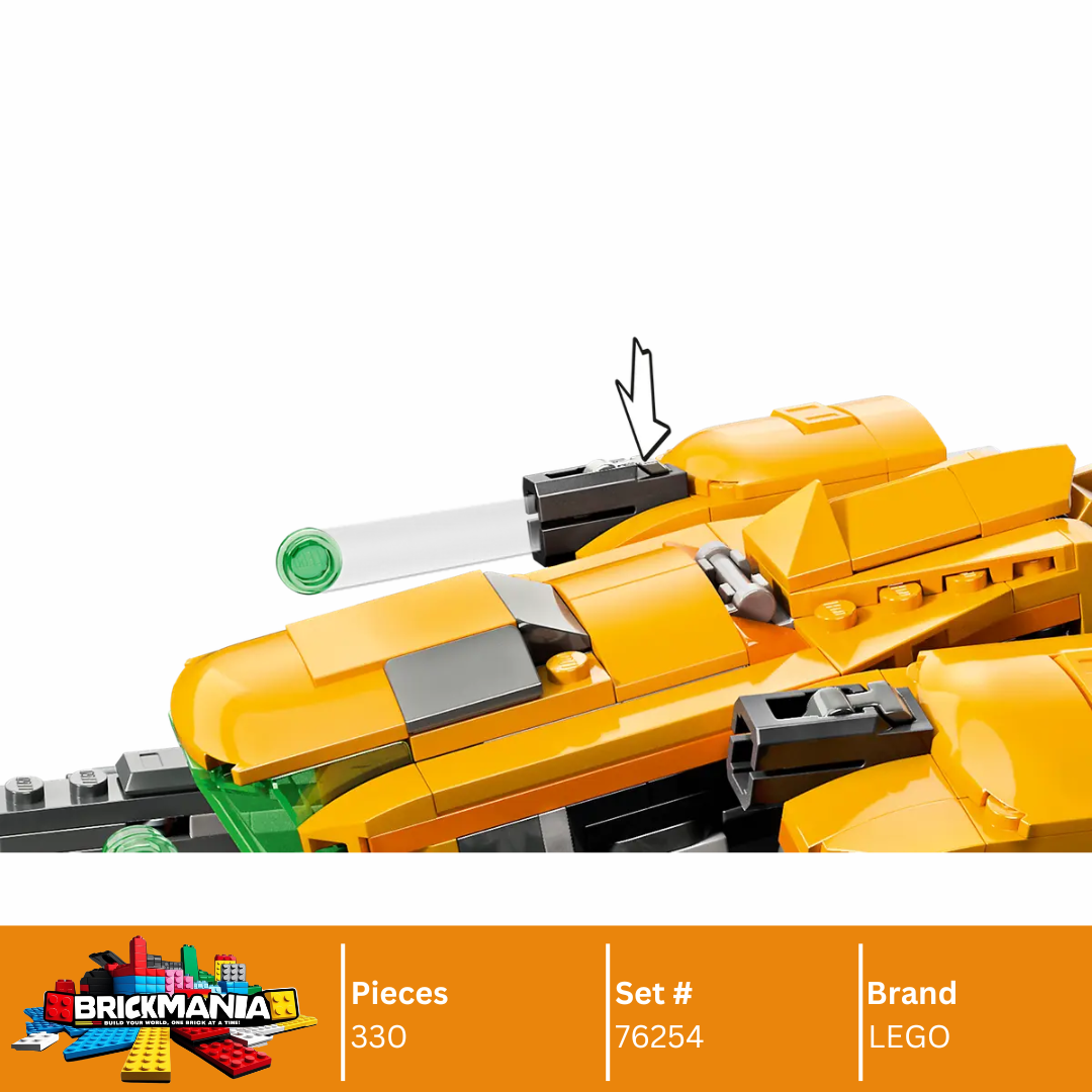 LEGO 76254 Baby Rocket's Ship | 330 PCS