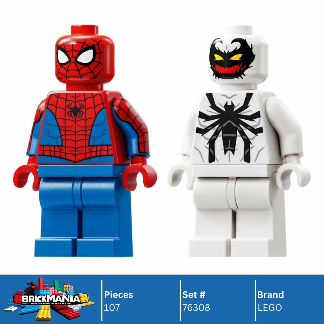 LEGO 76308 Spider-Man Mech vs. Anti-Venom | 107 PCS