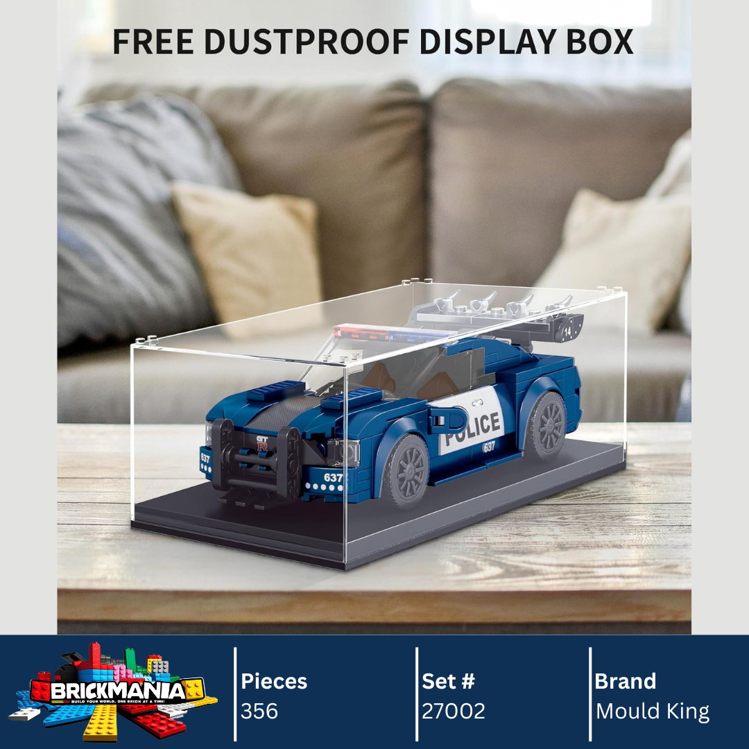 Mould King 27002 Barricade Police Building Toy Set | 356 PCS
