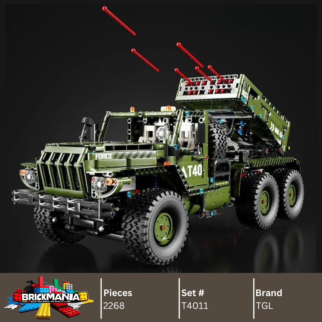 TGL T4011 Katyusha Rocket Launcher Building Toy Set | 2268 PCS