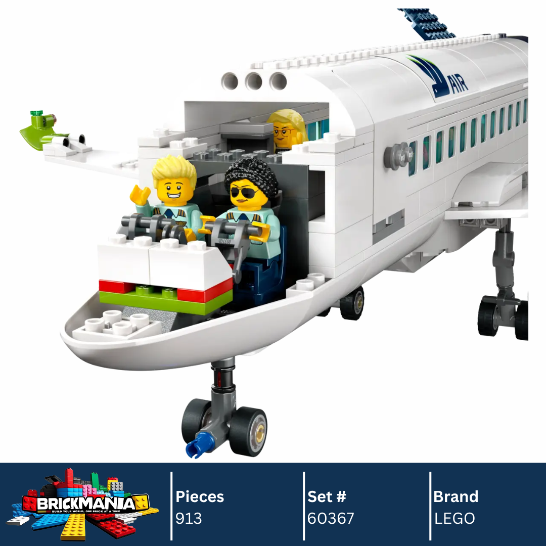 LEGO 60367 Passenger Airplane | 913 PCS