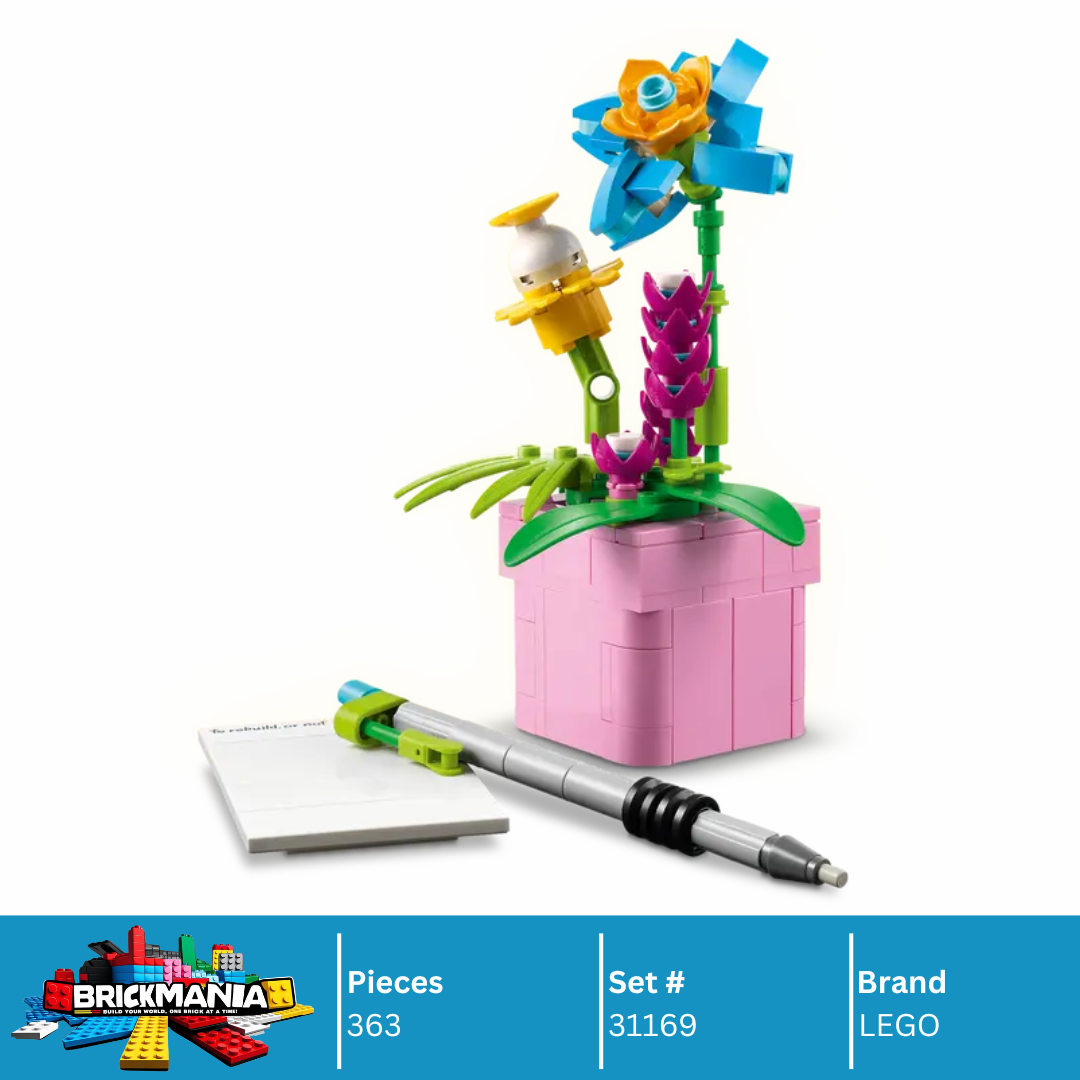 LEGO 31169 Typewriter with Flowers | 363 PCS