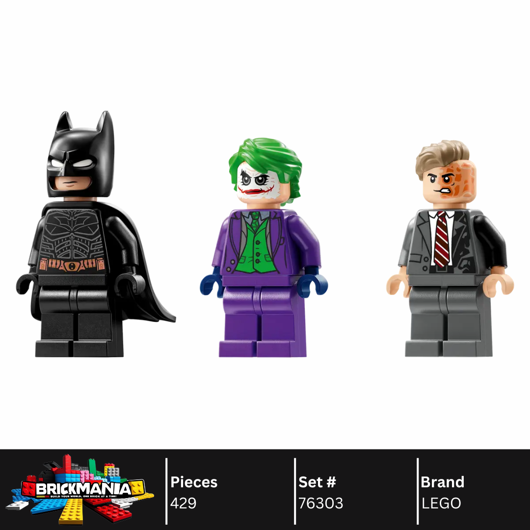 LEGO 76303 Batman™ Tumbler vs. Two-Face™ & The Joker™ | 429 PCS