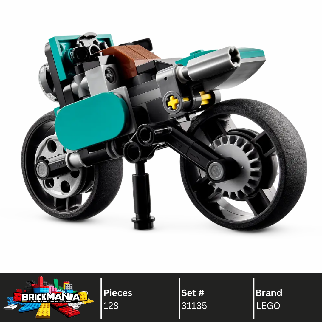 LEGO 31135 Creator 3in1 Vintage Motorcycle | 128 PCS | Damaged box