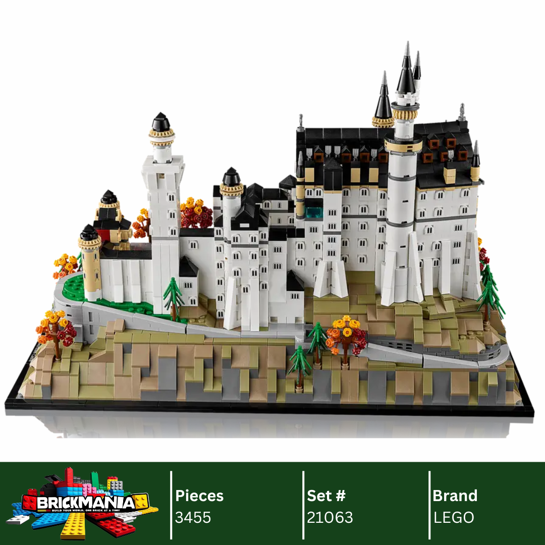 LEGO 21063 Architecture Neuschwanstein Castle | 3455 PCS