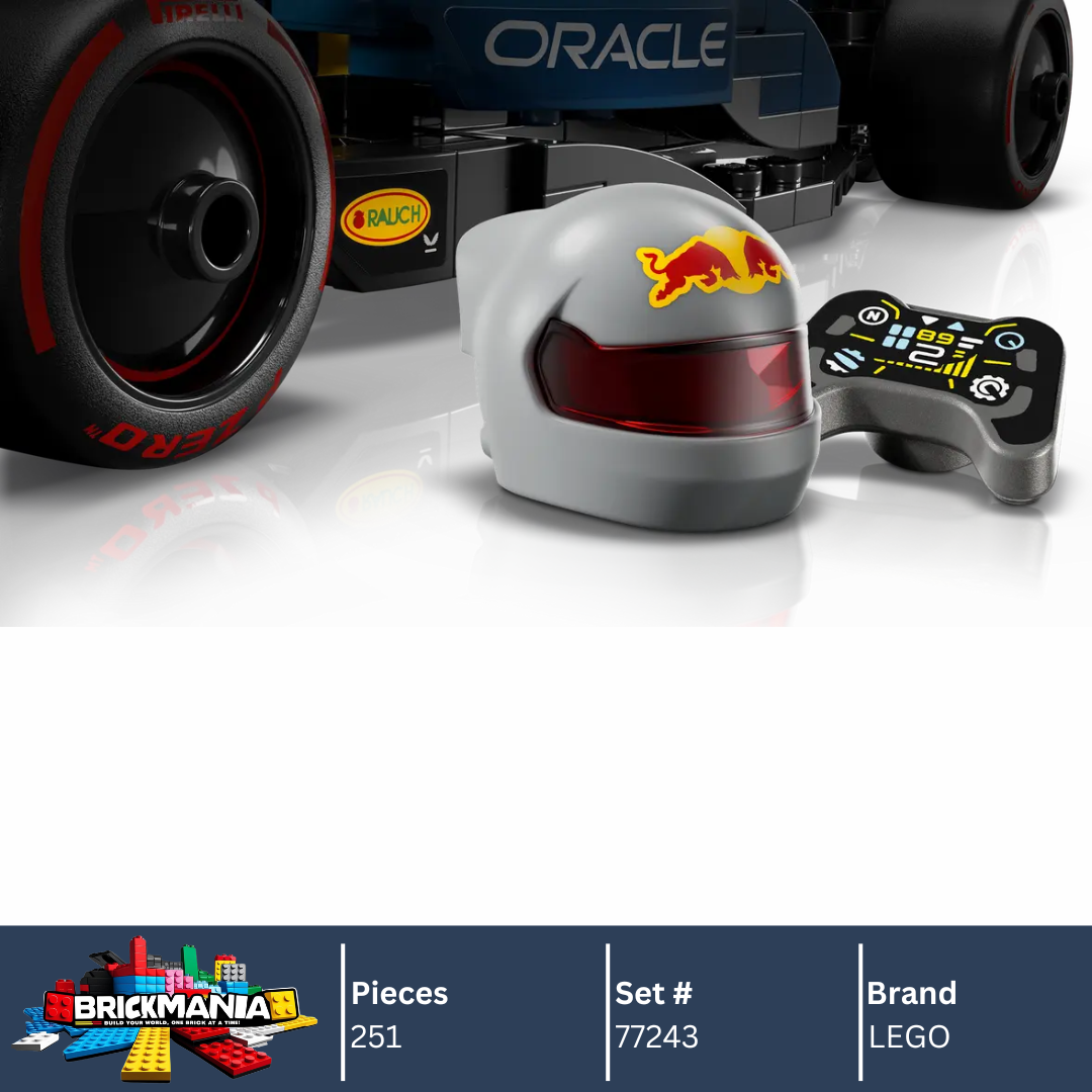 LEGO 77243 Speed Champions Oracle Red Bull Racing RB20 F1® Race Car | 251 PCS