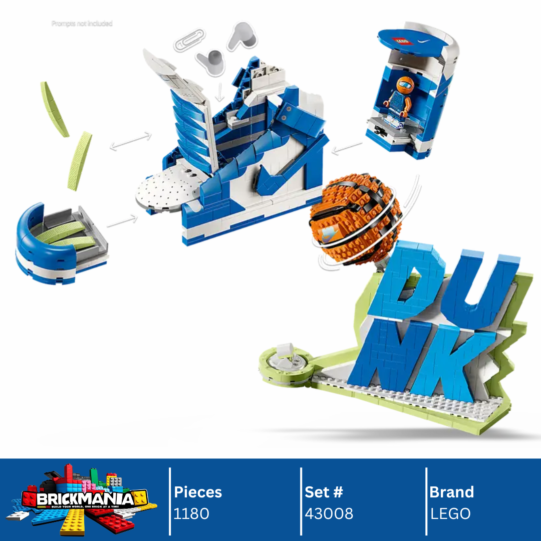 LEGO 43008 Nike Dunk x LEGO® | 1180 PCS