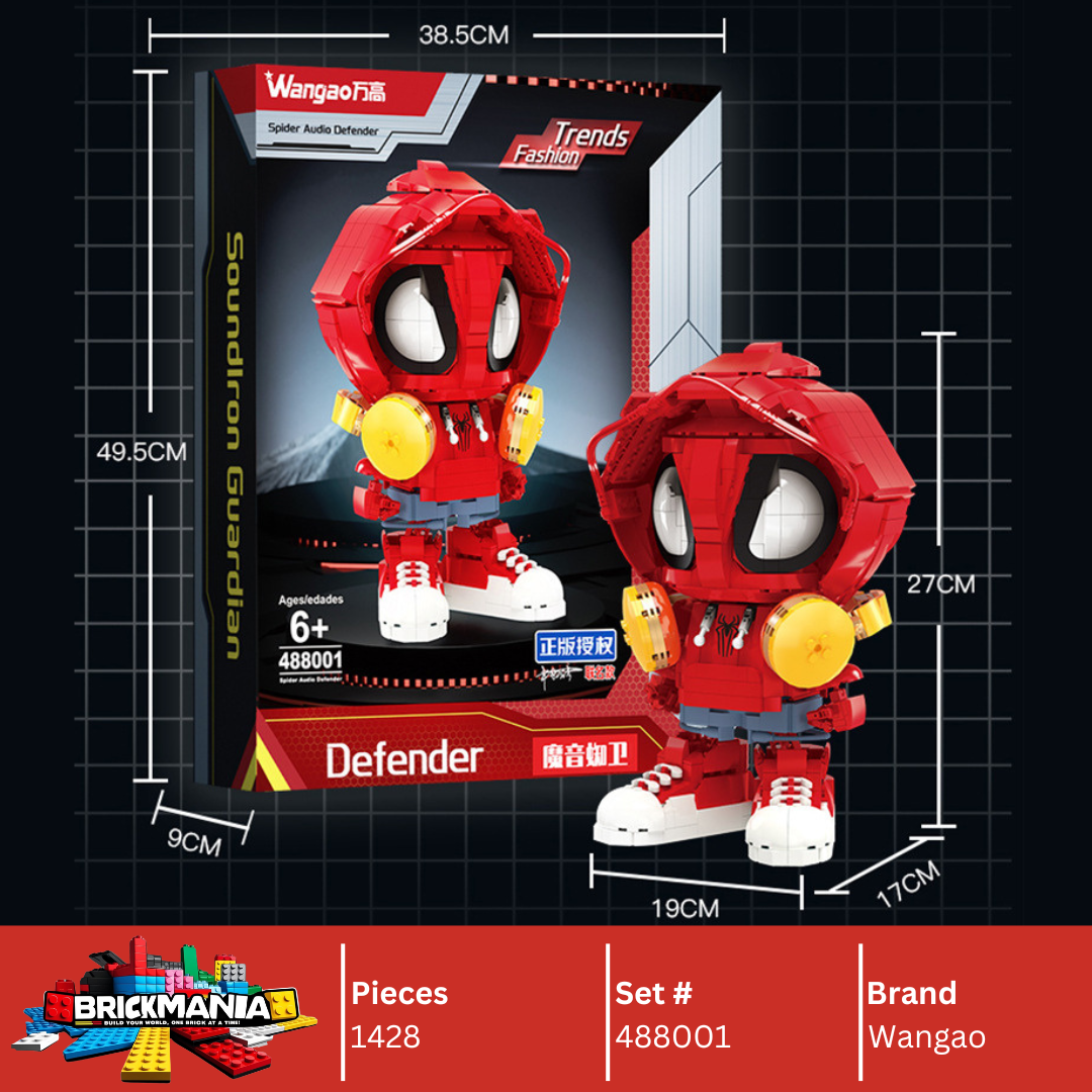 Wangao 488001 Spider Man Building Toy Set | 1428 PCS