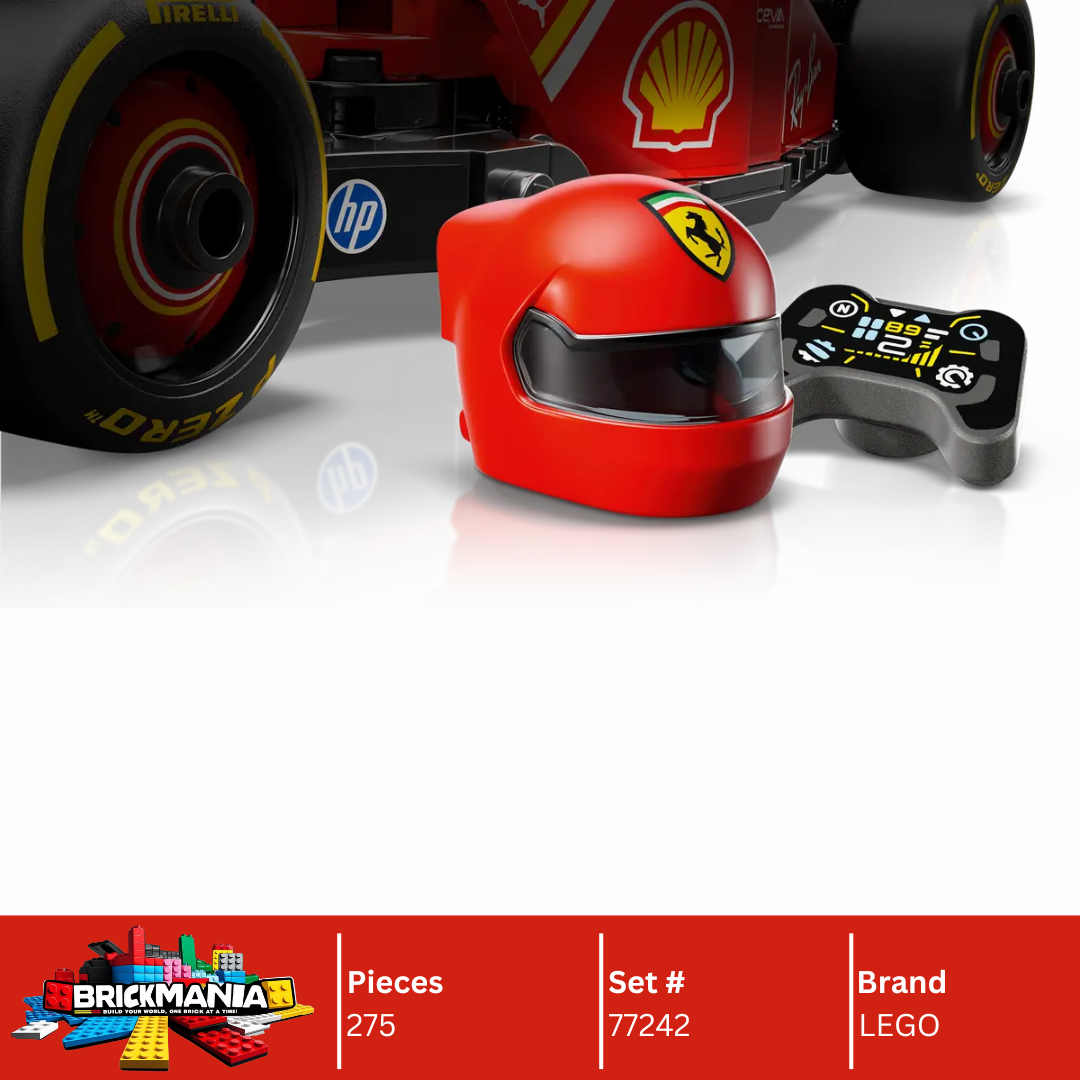 LEGO 77242 Speed Champions Ferrari SF-24 F1® Race Car | 275 PCS