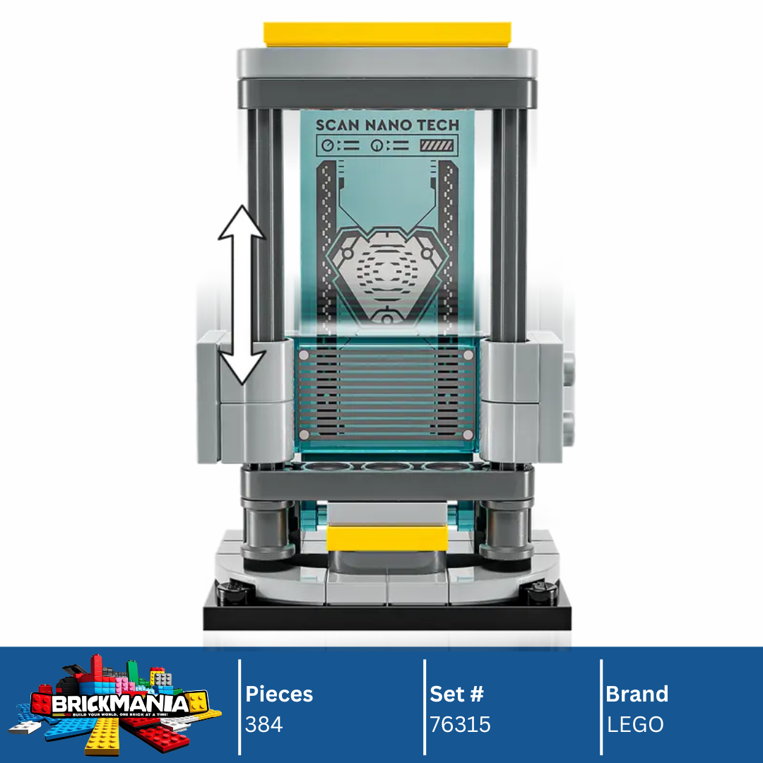 LEGO 76315 Marvel Iron Man's Laboratory: Hall of Armor | 384 PCS