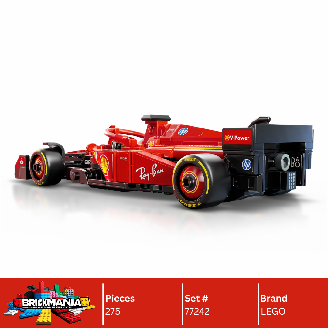 LEGO 77242 Speed Champions Ferrari SF-24 F1® Race Car | 275 PCS