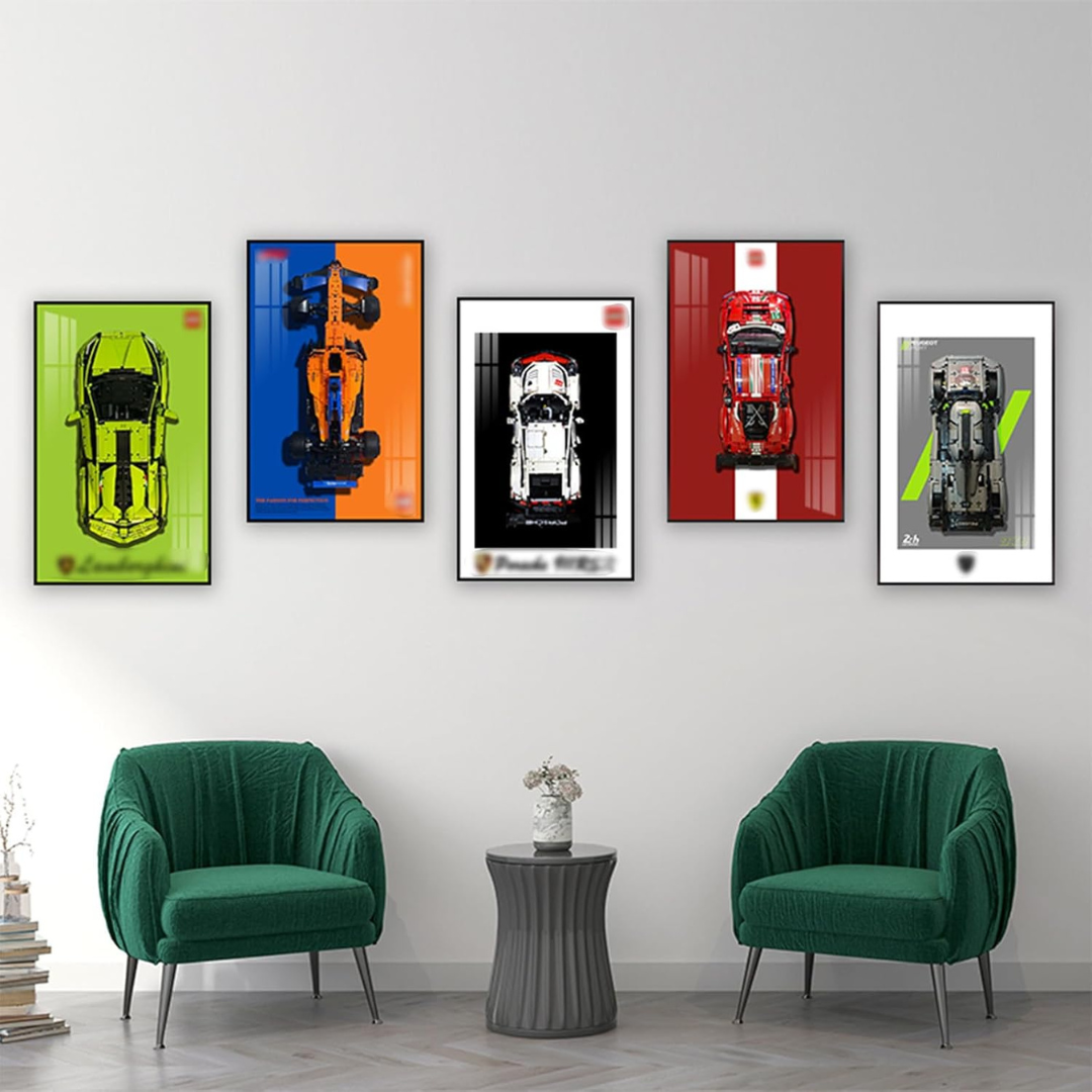 Lego Wall Mount For Formula 1