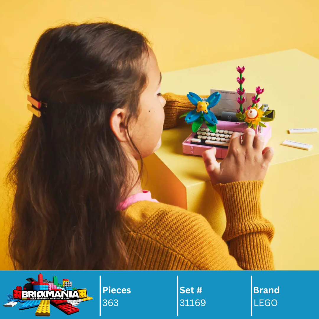 LEGO 31169 Typewriter with Flowers | 363 PCS