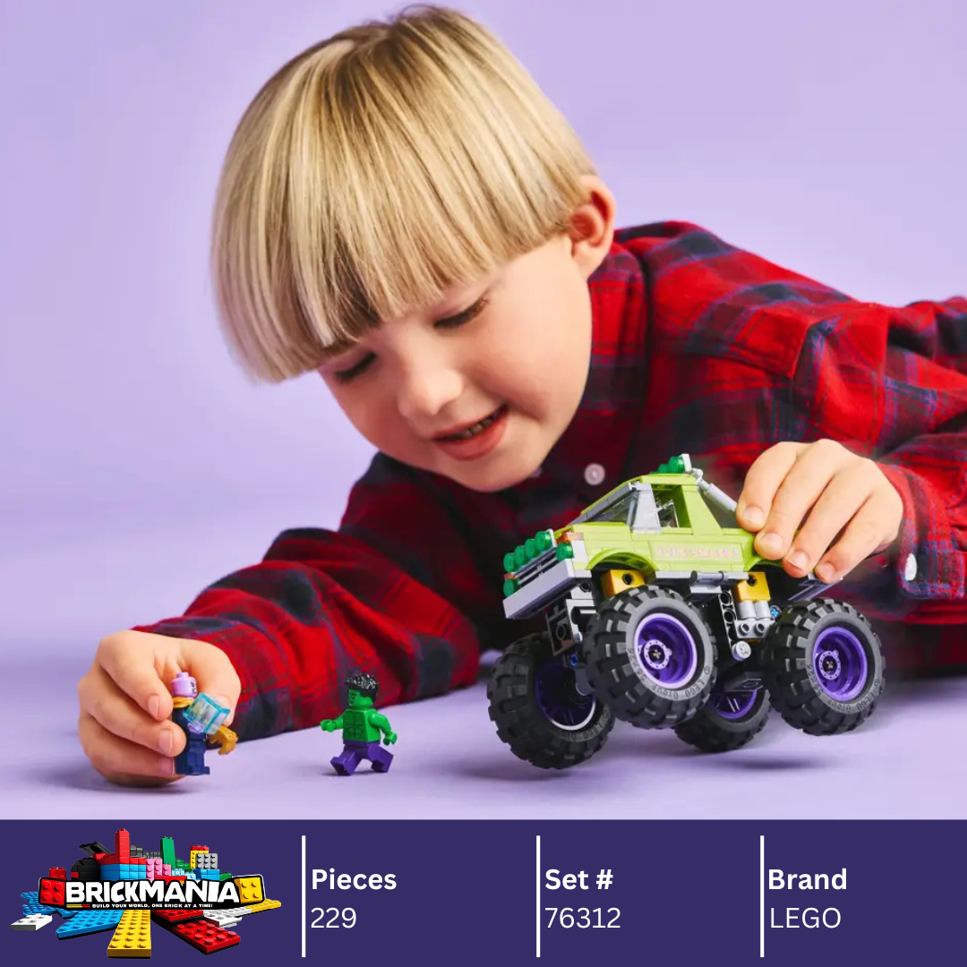 LEGO 76312 Marvel The Hulk Truck vs. Thanos | 229 PCS