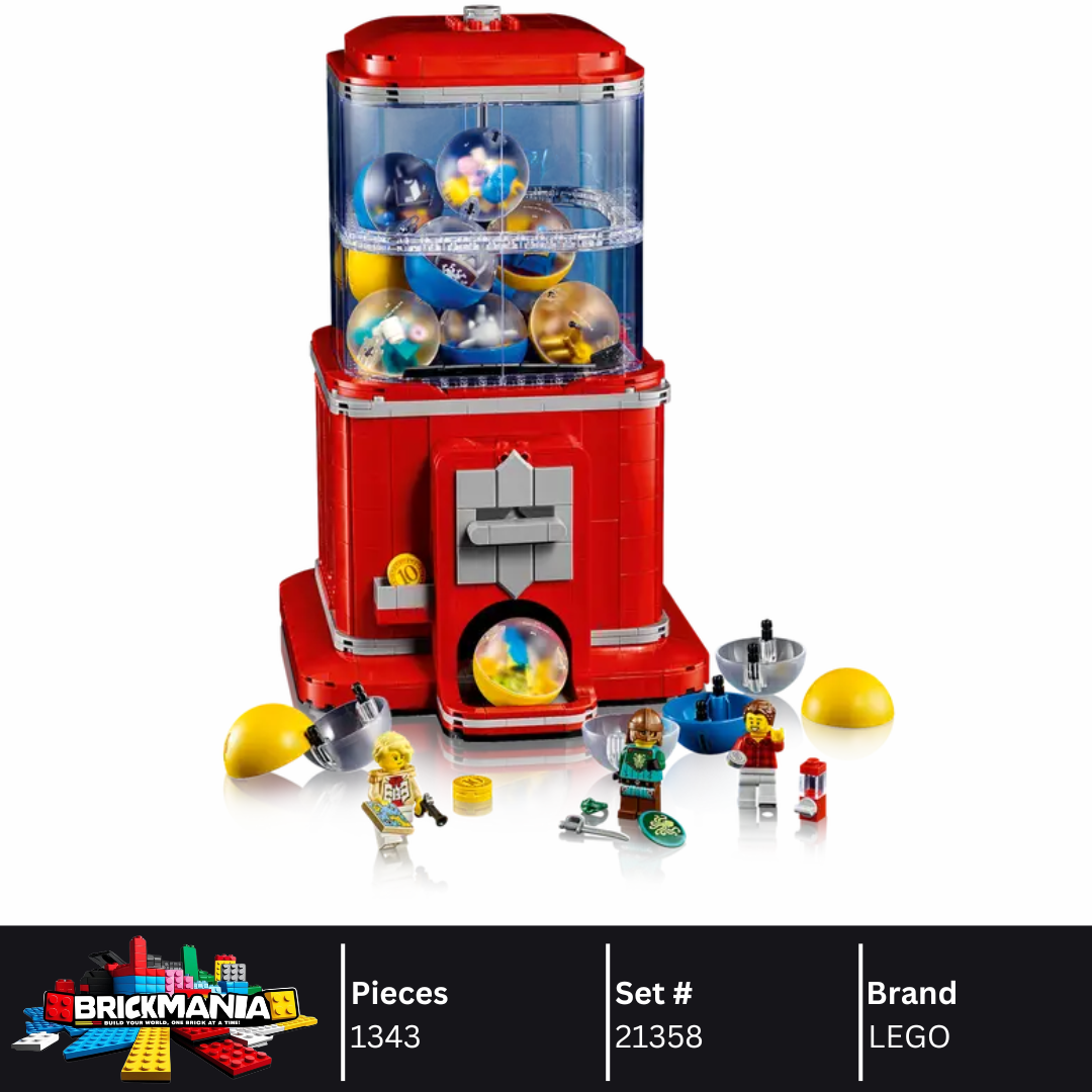 LEGO 21358 Ideas Minifigure Vending Machine | 1343 PCS