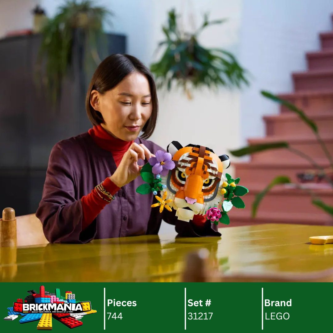 LEGO 31217 Art The Fauna Collection - Tiger | 744 PCS