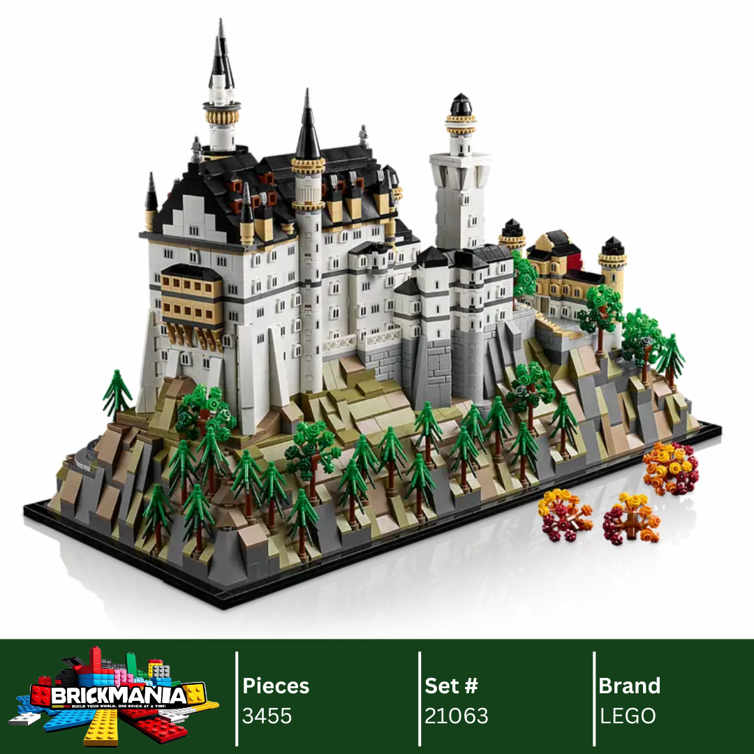LEGO 21063 Architecture Neuschwanstein Castle | 3455 PCS
