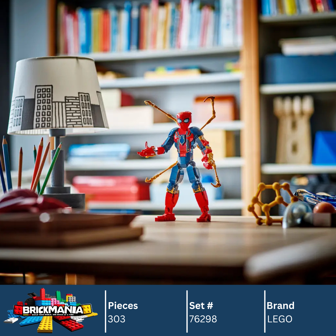 LEGO 76298 Marvel Iron Spider-Man Construction Figure | 303 PCS