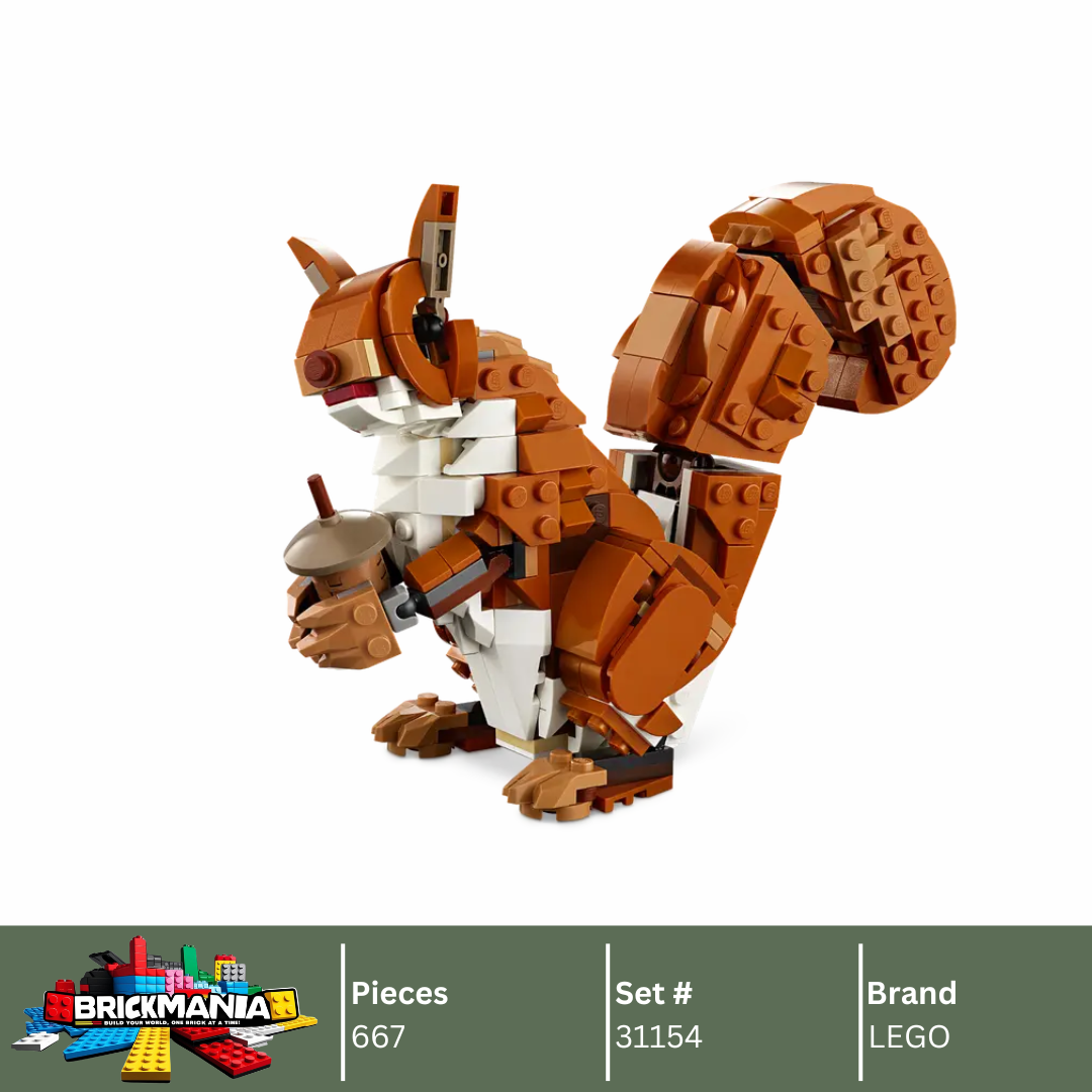LEGO 31154 Forest Animals: Red Fox | 667 PCS