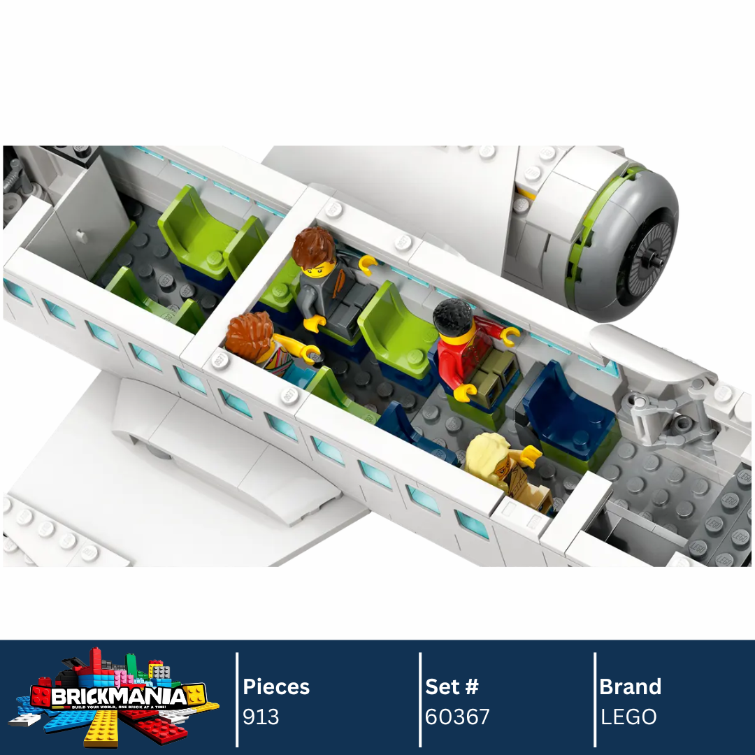 LEGO 60367 Passenger Airplane | 913 PCS