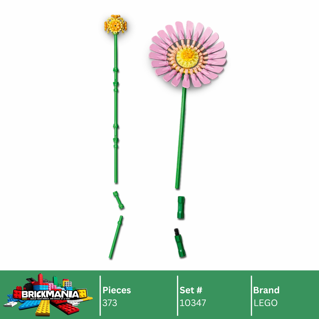 LEGO 10347 Botanicals Petite Sunny Bouquet | 373 PCS