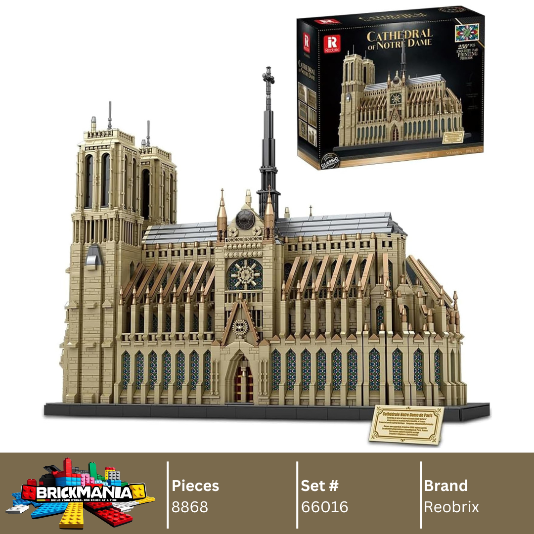 Reobrix 66016 Notre Dame de Paris Building Toy Set | 8868 PCS