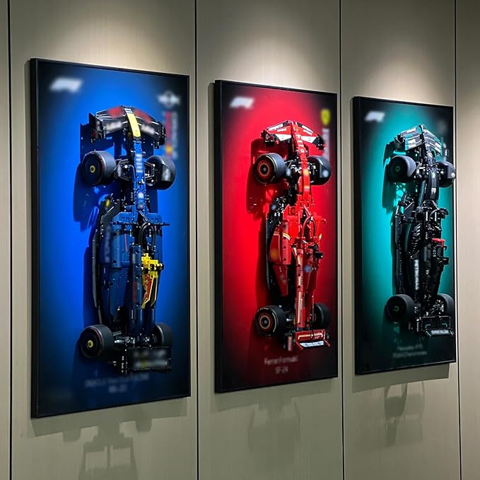 Lego Wall Mount For Formula 1