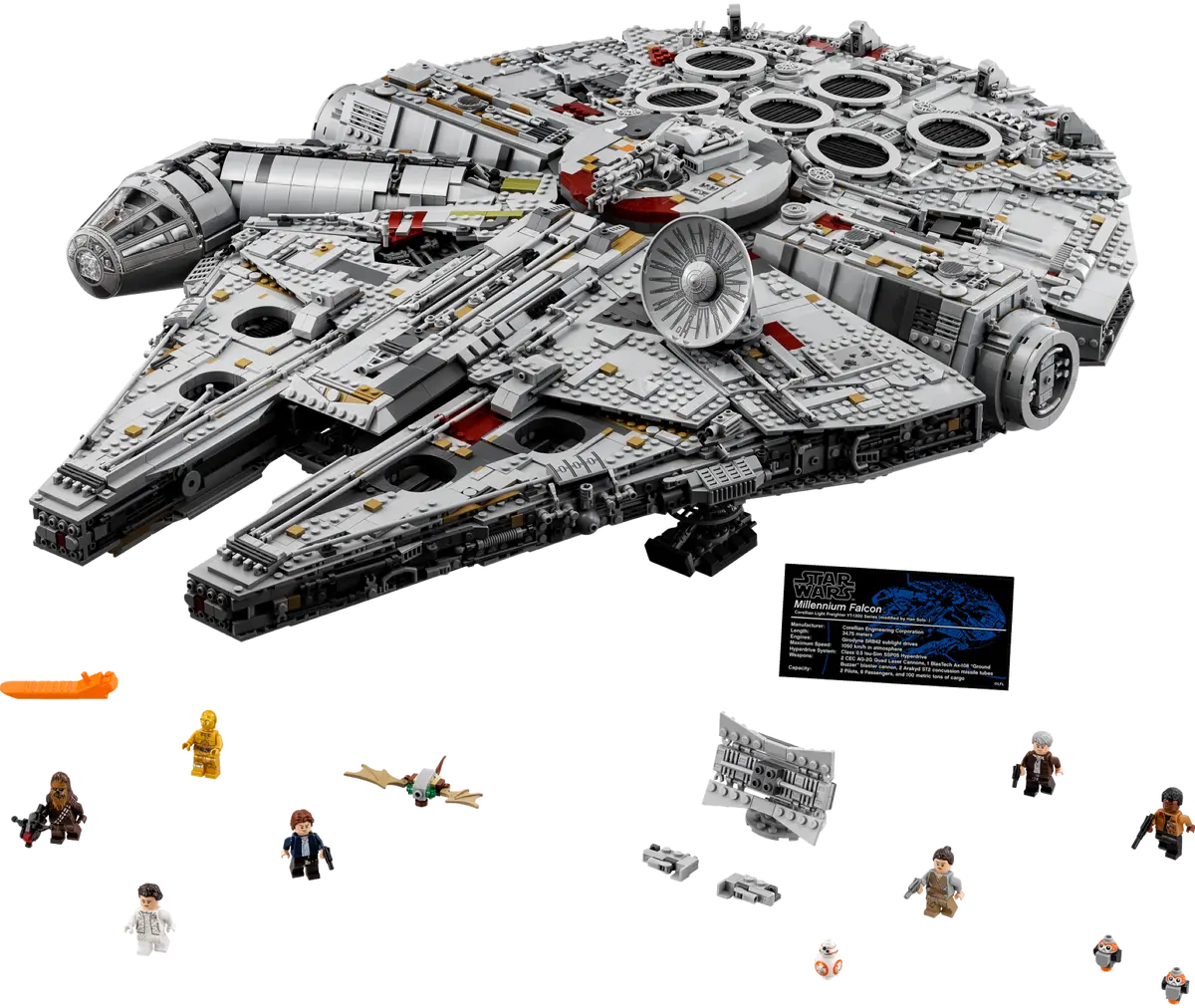 75192 Millennium Falcon | 7541 PCS