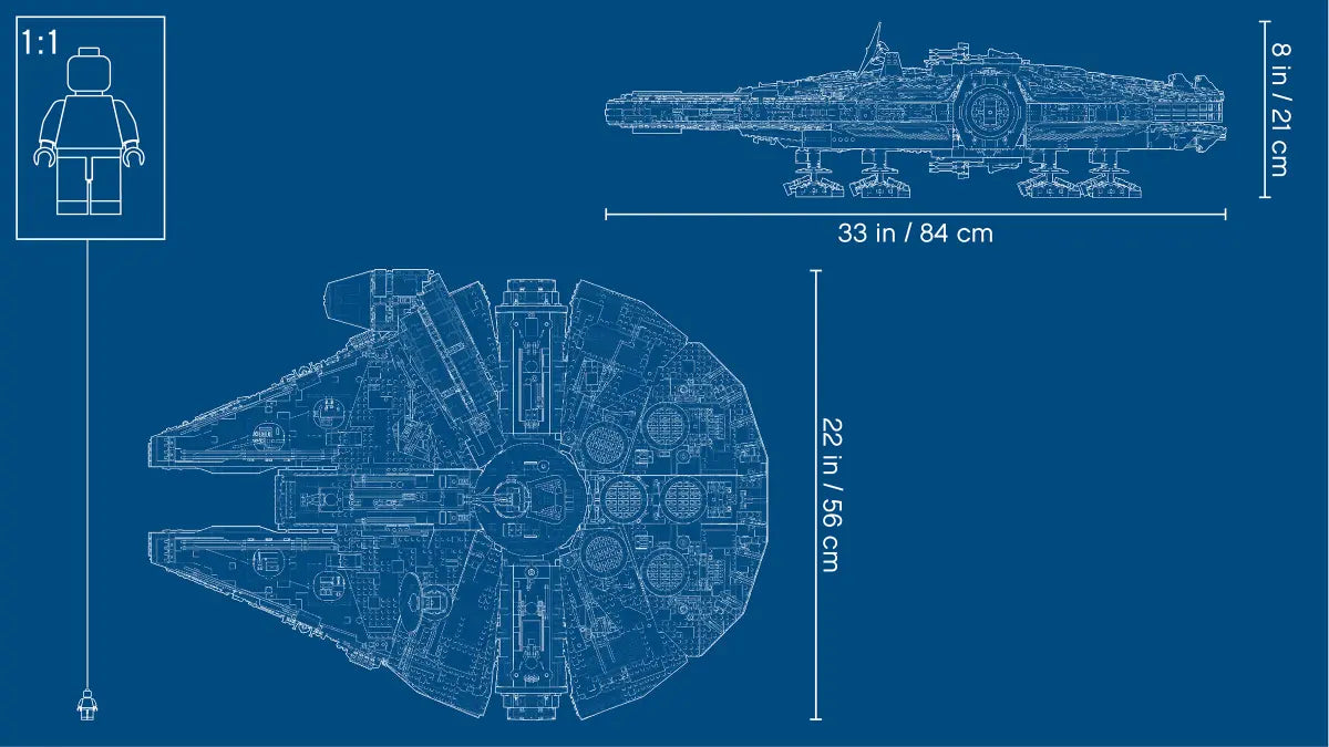 75192 Millennium Falcon | 7541 PCS