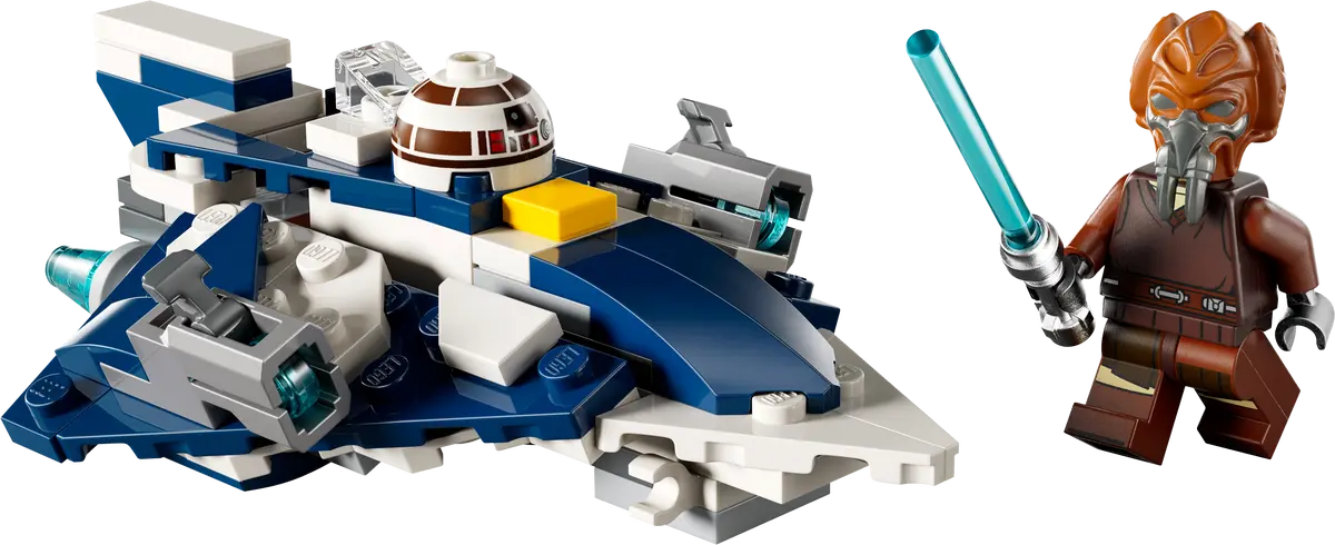 LEGO 75400 Star Wars Plo Koon's Jedi Starfighter™ Microfighter | 89 PCS