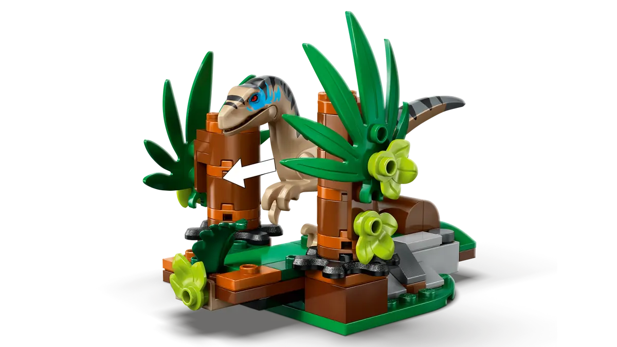 LEGO 76972 Jurassic World Raptor Off-Road Escape | 285 PCS