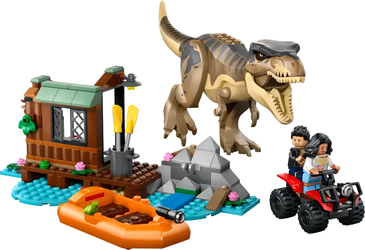 LEGO 76975 Jurassic World T. rex River Escape | 199 PCS