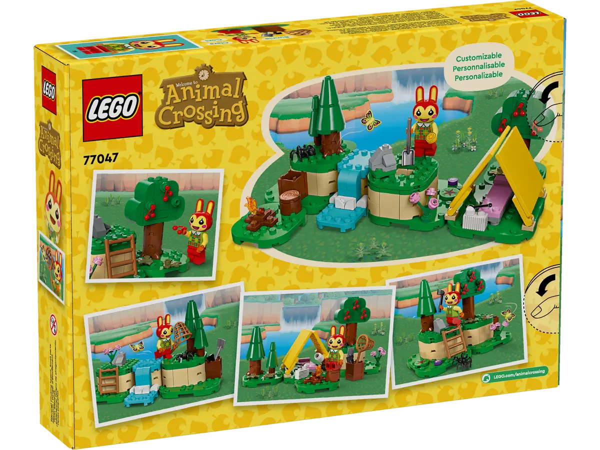LEGO 77047 Animal Crossing Bunnie's Outdoor Activities | 164 PCS