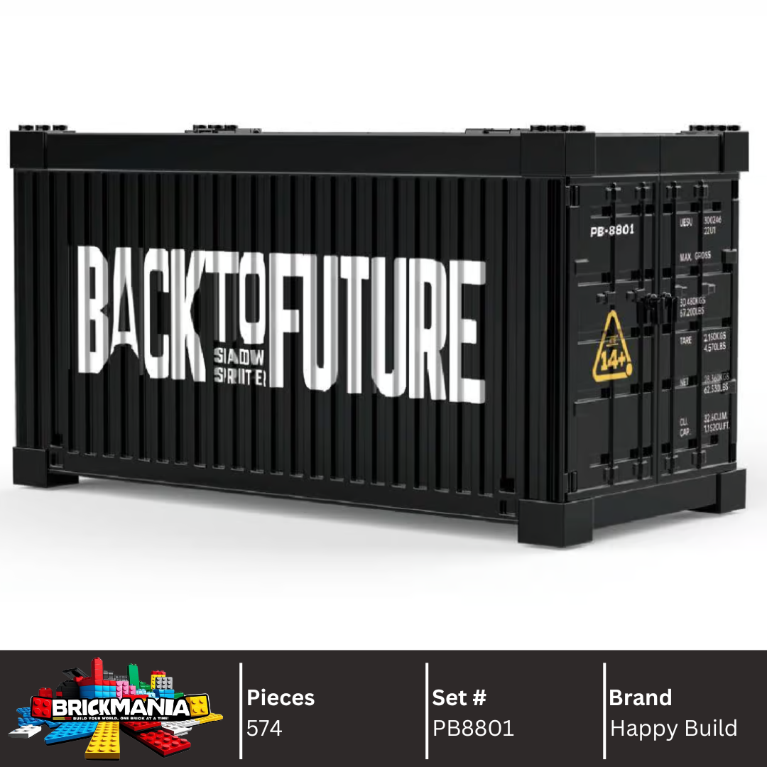 Happy Build PB8801 Shadow Sprinter Building Toy Set | 582 PCS| Buildable Sports Car with Display Container