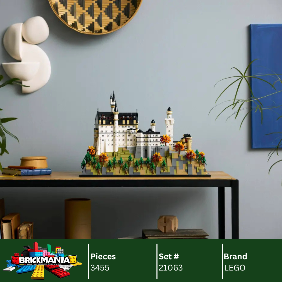 LEGO 21063 Architecture Neuschwanstein Castle | 3455 PCS