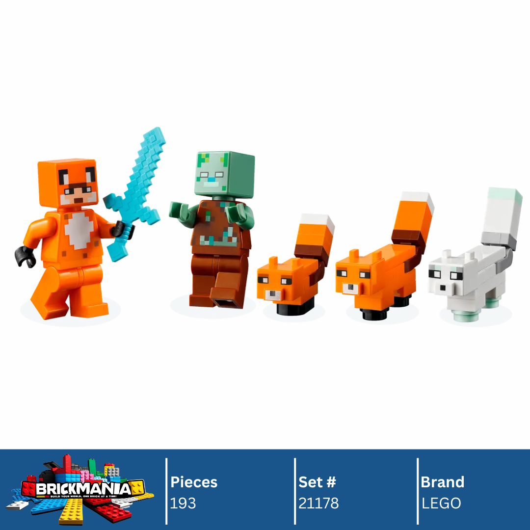 LEGO 21178 Minecraft The Fox Lodge | 193 PCS