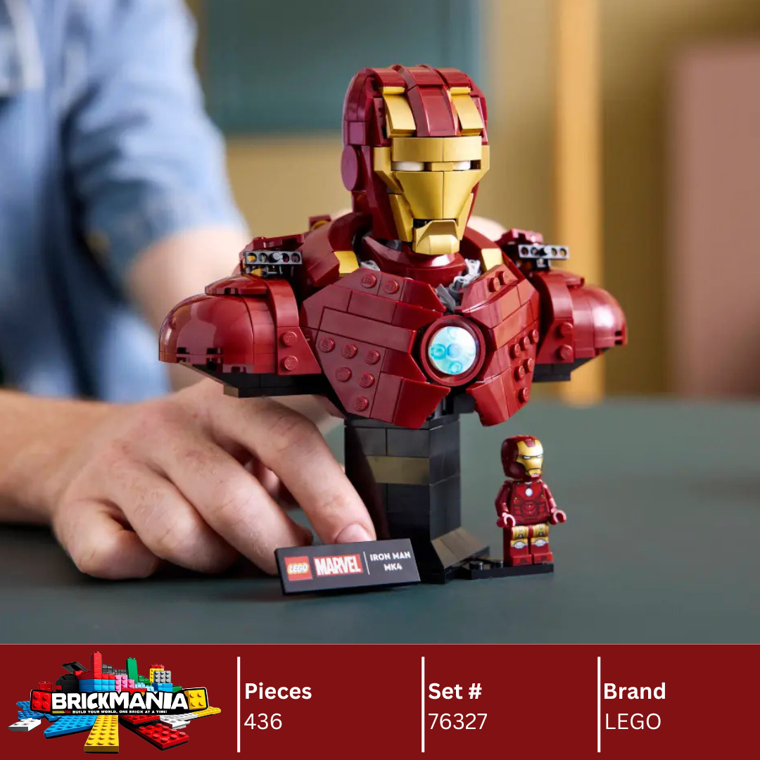 LEGO 76327 Marvel Iron Man MK4 Bust | 436 PCS