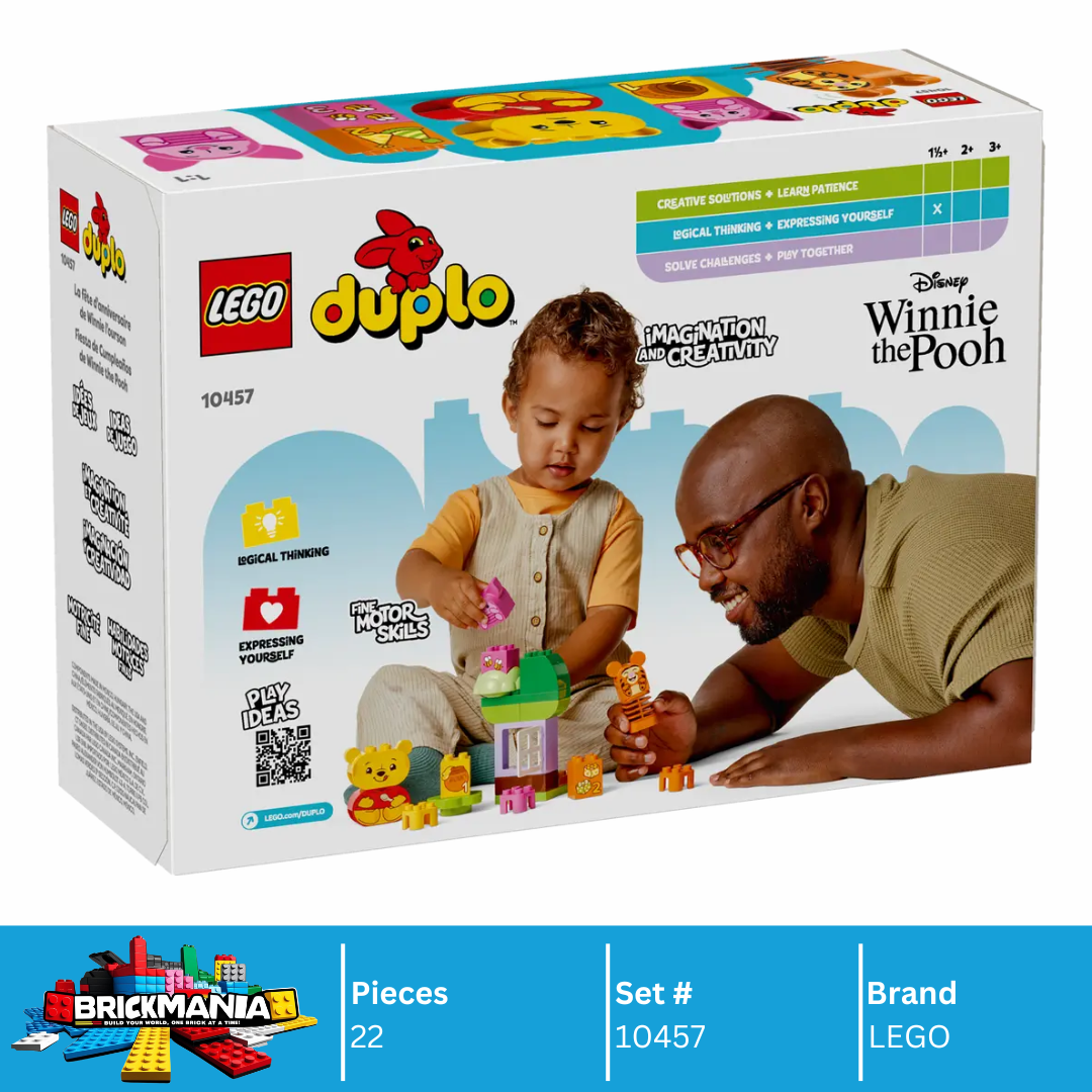 LEGO 10457 Duplo Winnie the Pooh's Birthday Party | 22 PCS