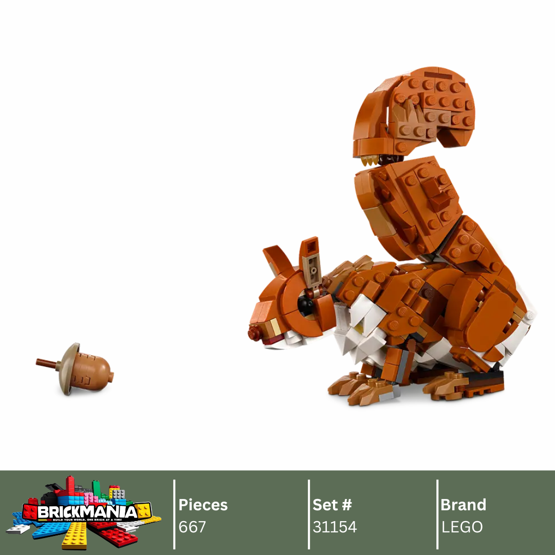 LEGO 31154 Forest Animals: Red Fox | 667 PCS