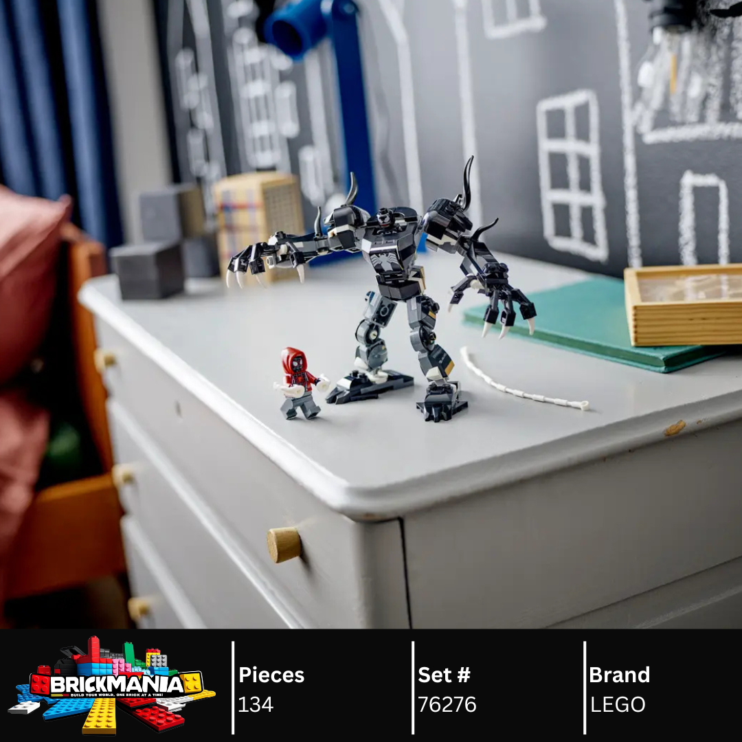 LEGO 76276 Marvel Venom Mech Armor vs. Miles Morales | 134 PCS