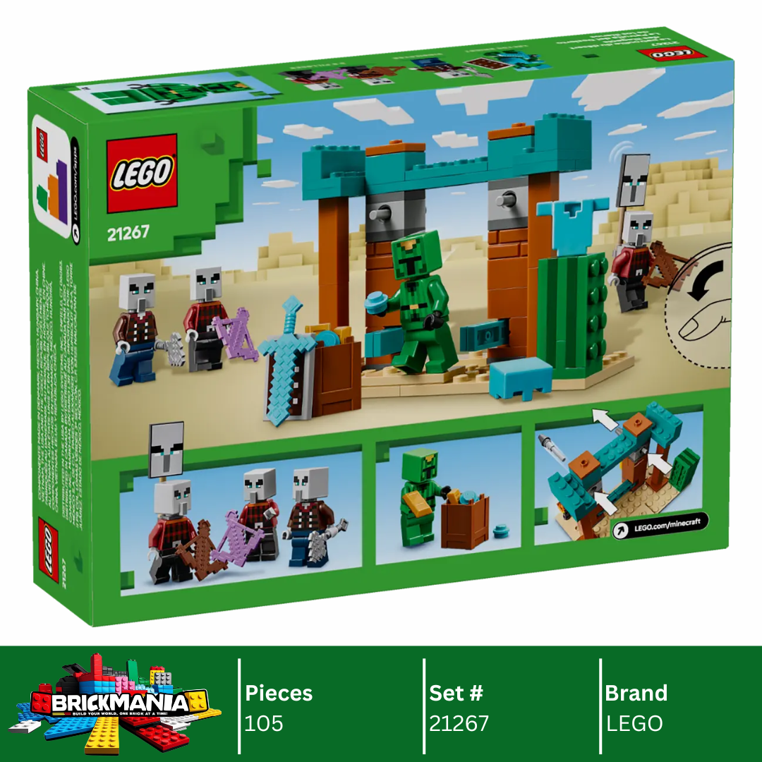 LEGO 21267 The Illager Desert Patrol | 105 PCS