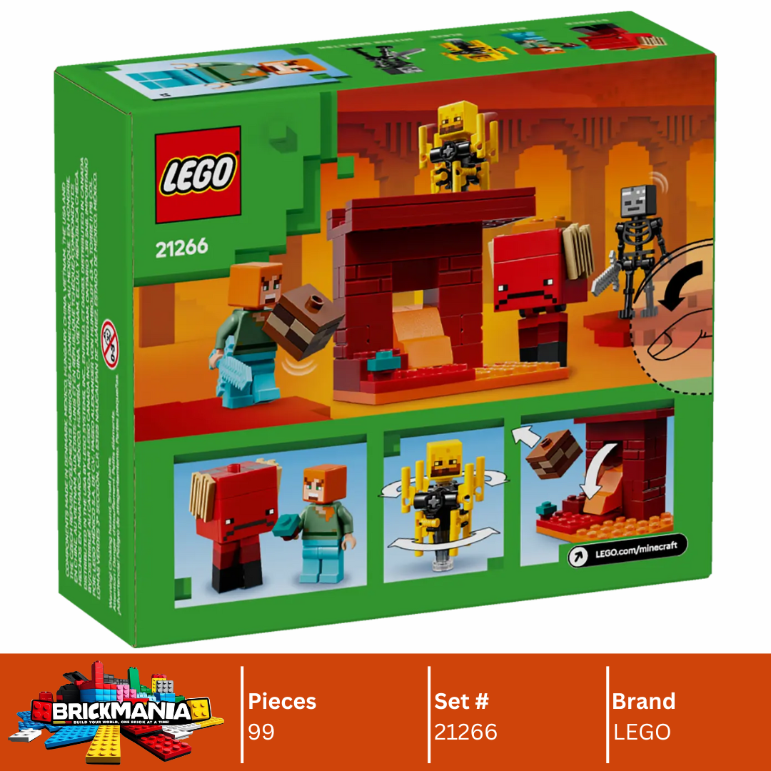 LEGO 21266 The Nether Lava Battle | 99 PCS