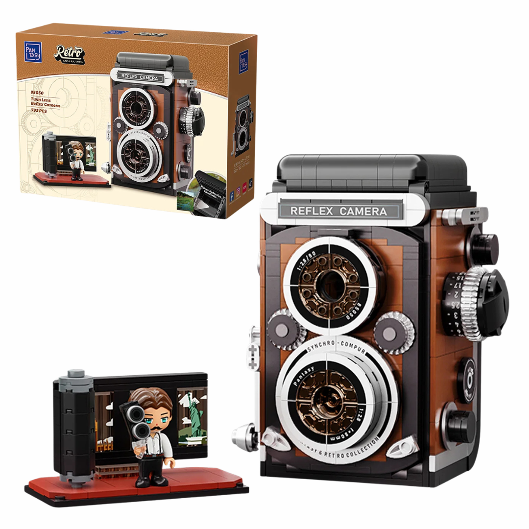 Pantasy 85050 Retro Collection Twin Lens Reflex Camera Building