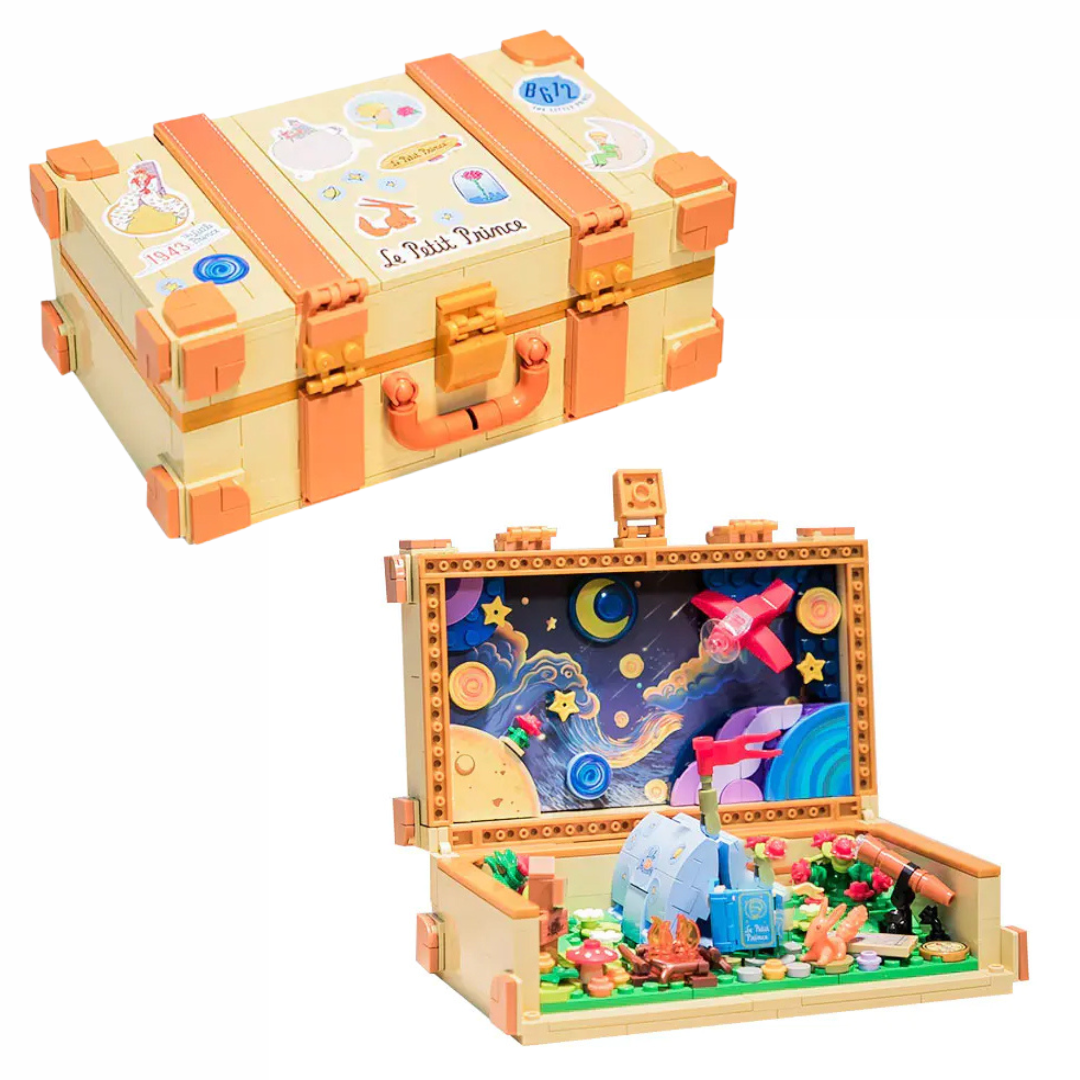 Pantasy 86311 Le Petit Prince Suitcase Building Toy Set | 514 PCS