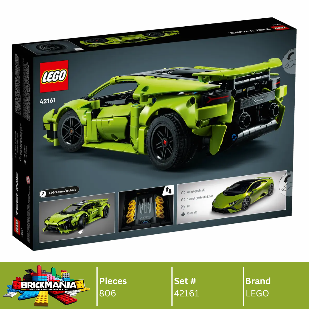 LEGO 42161 Technic Lamborghini Huracán Tecnica | 806 PCS